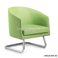 Fabric leisure swivel chair